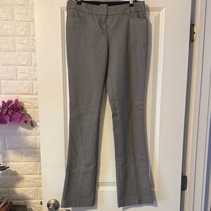Express Black and White Classy Columnist Tailored Trousers Work Pants 2R